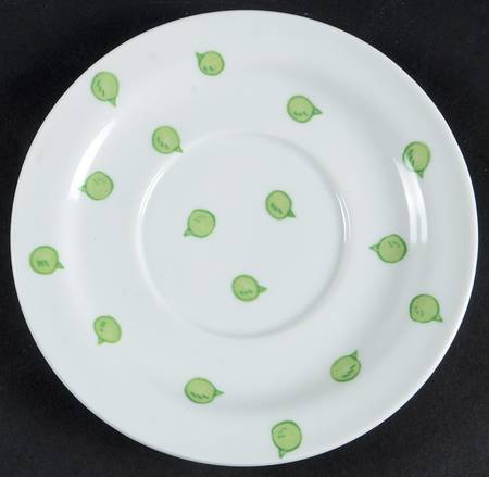 Sweet Pea Saucer for Cream Soup Bowl