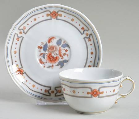 Taormina Flat Cup & Saucer Set