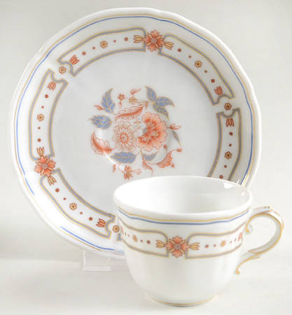 Taormina Flat Demitasse Cup & Saucer Set