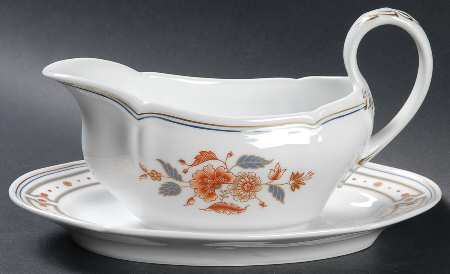 Taormina Gravy Boat with Attached Underplate
