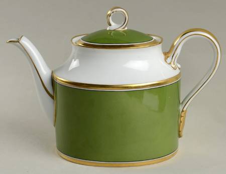 Visconte Green Teapot & Lid