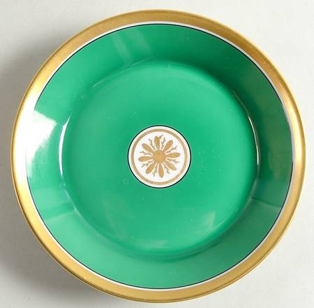 Visconte Green Saucer for Flat Cup