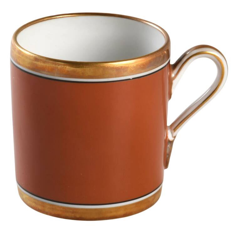Visconte Red Flat Demitasse Cup