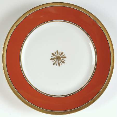 Visconte Red Salad Plate