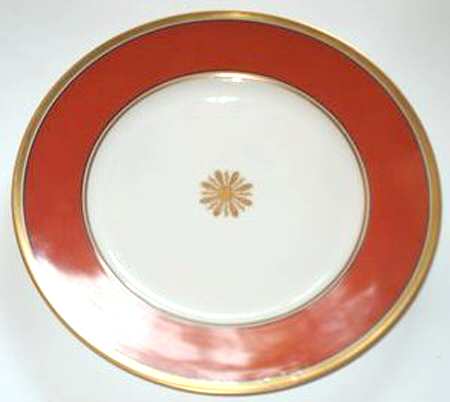 Visconte Red Dessert/Pie Plate