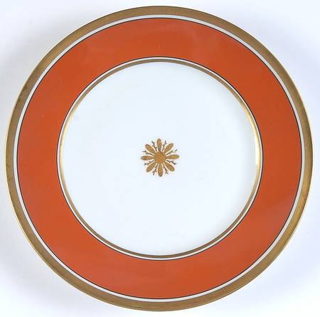 Visconte Red Bread & Butter Plate