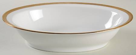 Volga 9" Oval Vegetable Bowl
