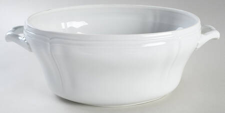 White Antico Doccia Tureen No Lid