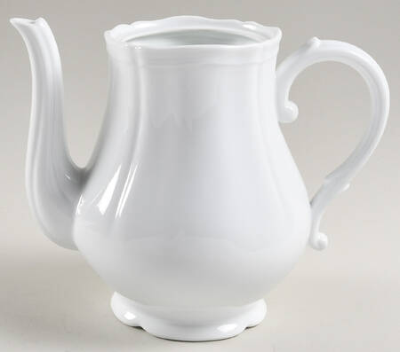 White Antico Doccia Coffee Pot No Lid