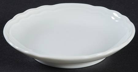 White Antico Doccia Butter Pat