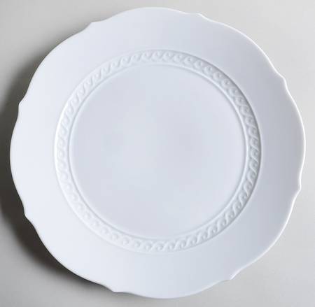 Museo White 11" Chop Plate (Round Platter)