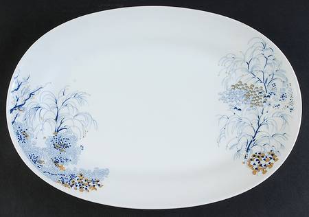 Willow 14" Oval Serving Platter
