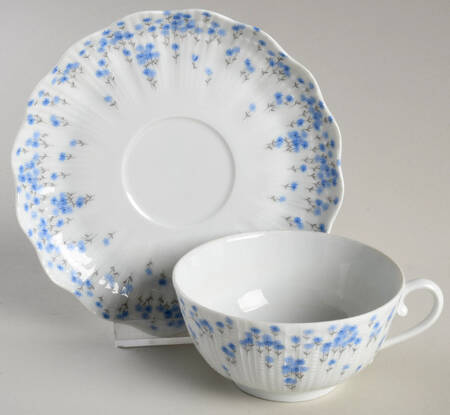 Bluet Footed Cup & Saucer Set