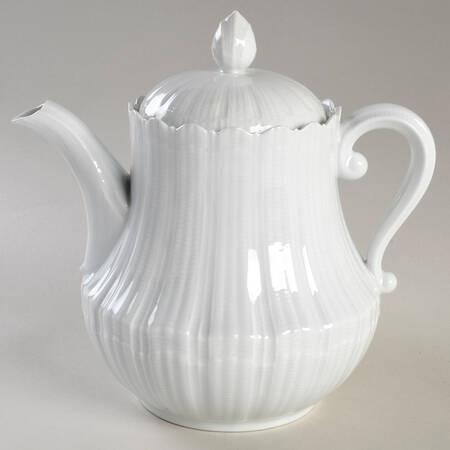 Corail White Teapot & Lid