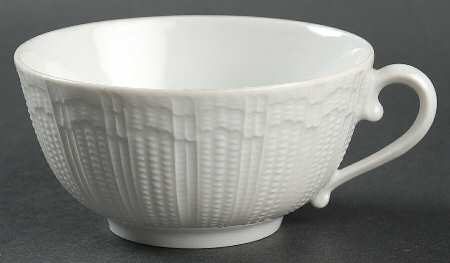Corail White Flat Cup