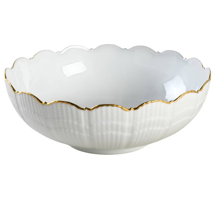 Gold Corail 8" Round Vegetable Bowl