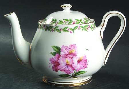 Laurel Time Teapot & Lid