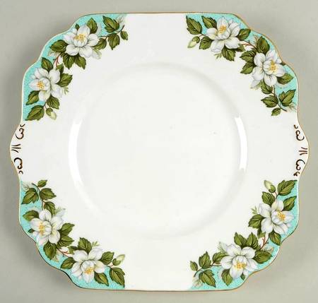Montrose Square Handled Cake Plate by Gladstone