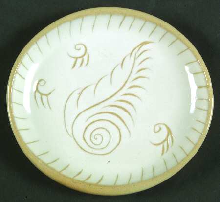 Feather Bread & Butter Plate