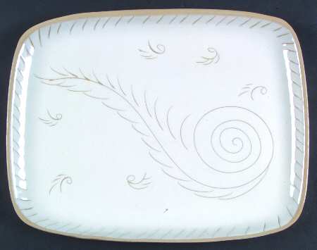 Feather 14" Rectangular Serving Platter