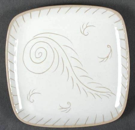 Feather Salad Plate