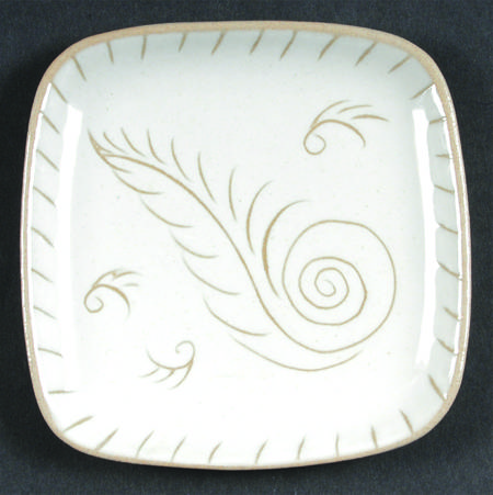 Feather Bread & Butter Plate