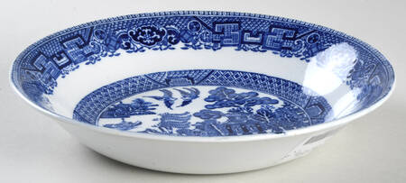 Willow Blue Coupe Soup Bowl