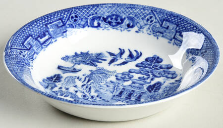Willow Blue Fruit/Dessert (Sauce) Bowl