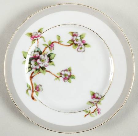 Apple Blossom Bread & Butter Plate