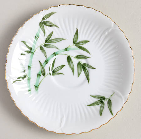 Bamboo (Scalloped) Saucer for Flat Cup