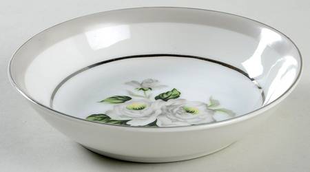 First Love (Platinum Trim) Fruit/Dessert (Sauce) Bowl
