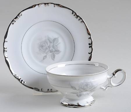 Miriam Footed Cup & Saucer Set