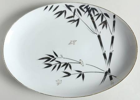 Plabamboo 12" Oval Serving Platter