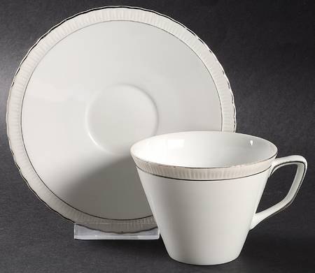 Regal Flat Cup & Saucer Set