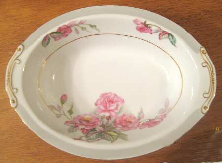Rose Dawn 9" Oval Vegetable Bowl