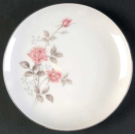 Spring Rose Bread & Butter Plate