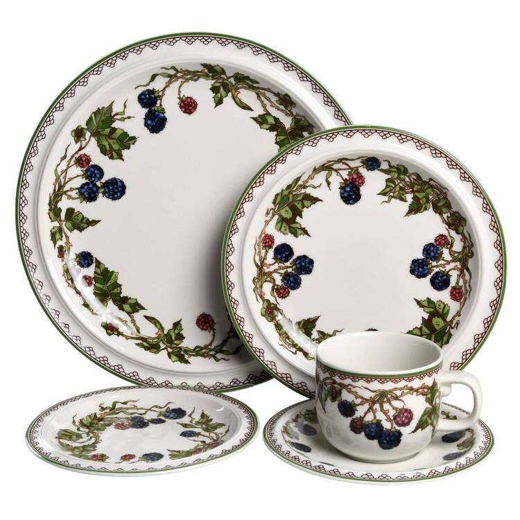 Brombeere 5 Piece Place Setting