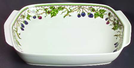 Brombeere 13"  Rectangular Baker