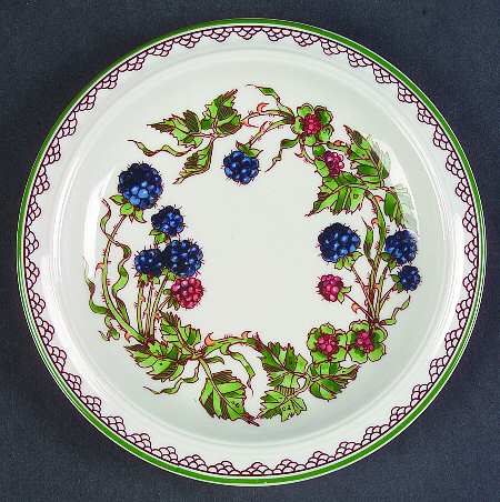 Brombeere Bread & Butter Plate
