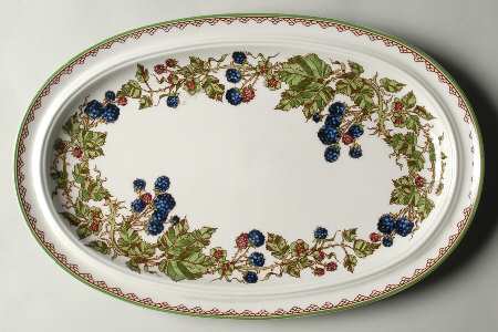 Brombeere 14" Oval Serving Platter