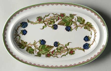 Brombeere 9" Oval Serving Platter
