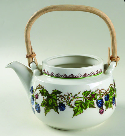 Brombeere Teapot No Removable Top Handle & No Lid