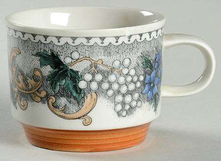 Burgund Flat Cup