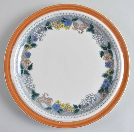 Burgund Luncheon Plate