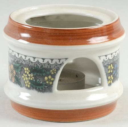 Burgund China Warmer Stand