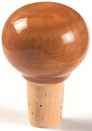 Burgund Stopper for Vinegar/Oil