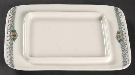 Burgund Rectangular Butter No Lid