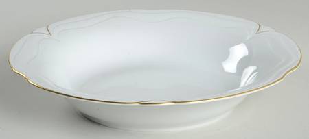 Gala (Gold Trim) 11" Round Vegetable Bowl