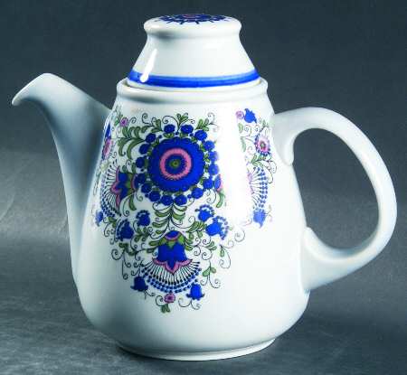 Mazurka Individual Coffee Pot & Lid