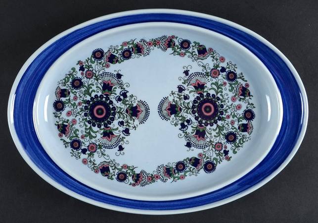 Mazurka 12" Oval Serving Platter